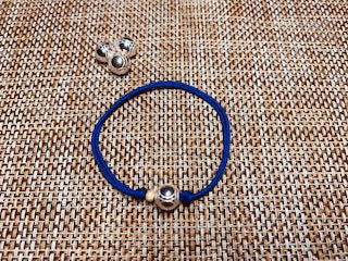 Bracelet petanque bleu