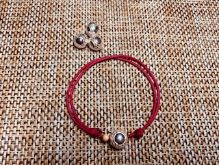 Bracelet petanque fuchsia