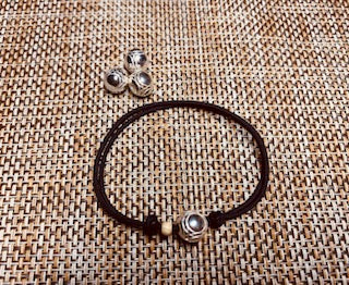 Bracelet petanque noir