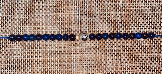Bracelet petanque Lapis Lazuli 6mm