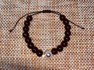 Bracelet petanque Onyx 8mm