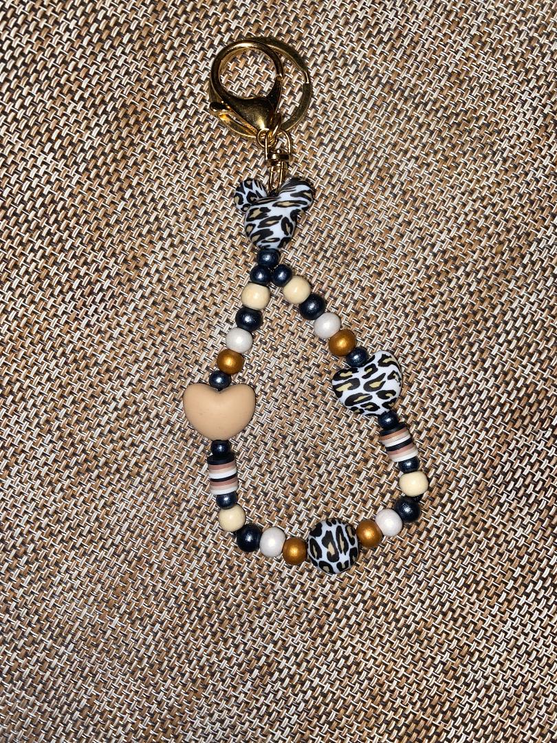 Porte-clé Mickey léopard