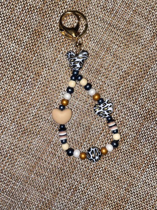 Porte-clé Mickey léopard