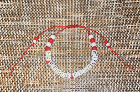 Bracelet bravade Saint-Tropez ad usque fidelis